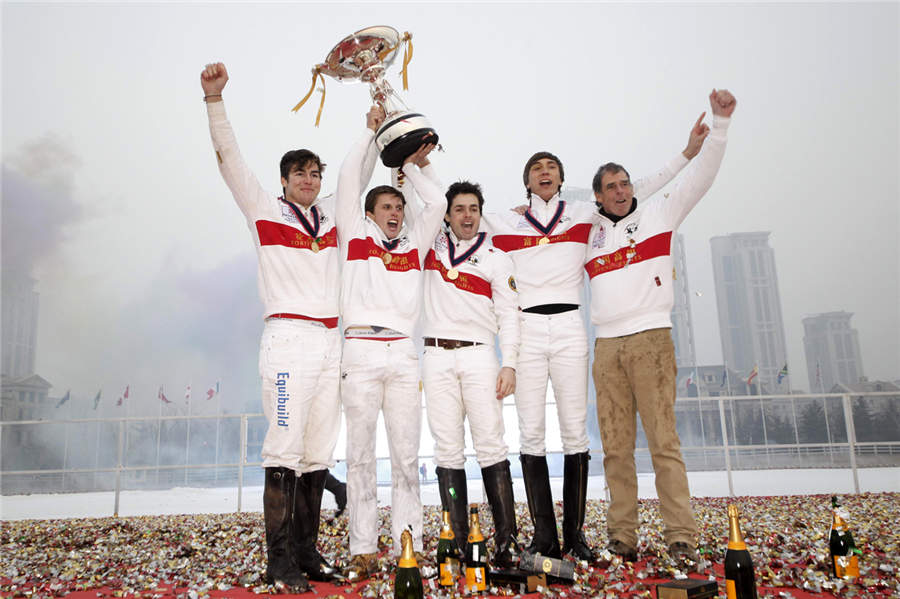 Tianjin hosts Snow Polo World Cup 2014