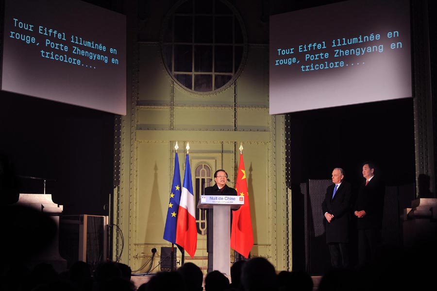 Performance celebrates China-France ties