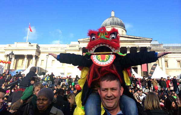 Chinese New Year gala heats heart of London