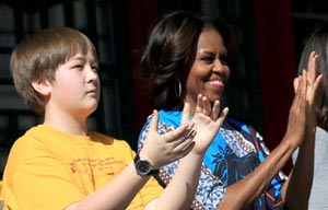 Michelle Obama's cultural tour in China