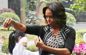 Michelle Obama's cultural tour in China