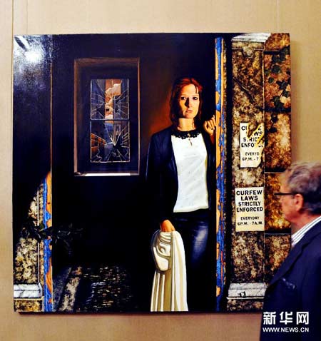Sino-French oil painting exhibition kicks off in Paris