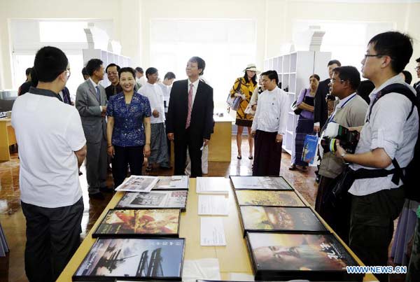 'China Library' set up at Myanmar's Yangon university