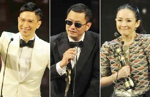 Chinese mainland stars who have won at the HKFA