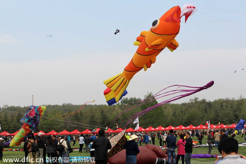Weifang hosts annual kite festival