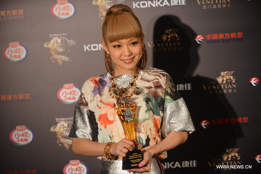 Celebs attend 18th China Music Awards in Macao