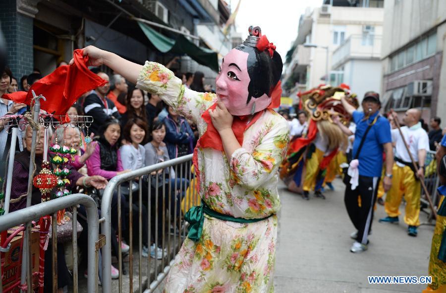 HK marks Cheung Chau Bun Festival