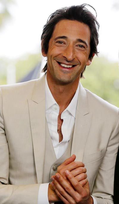 Adrien Brody promotes 'Emperor' in Cannes