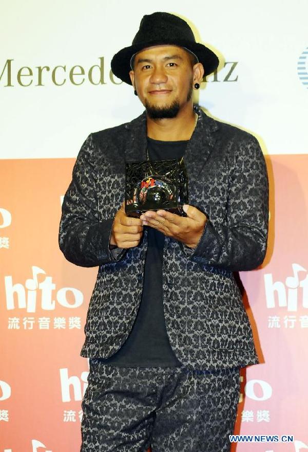 Awarding ceremony of 2014 hito Pop Music held in Taipei