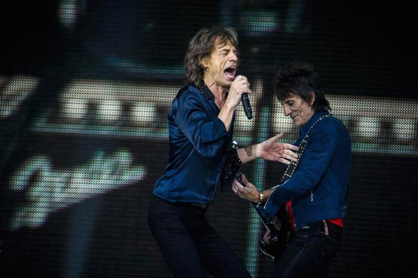 Rolling Stones performs in Berlin