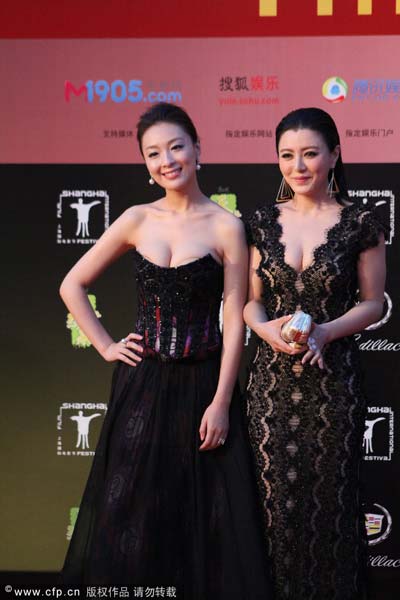 Stars shine at Shanghai Film Festival