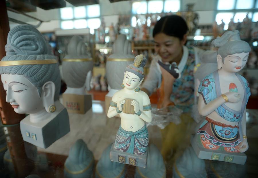 Ancient art preserved in Dunhuang