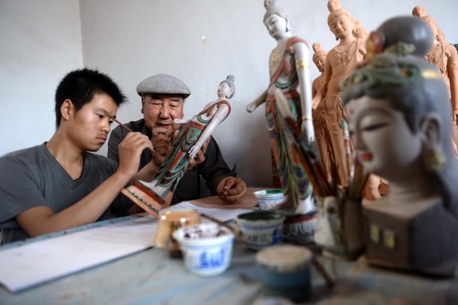 Ancient art preserved in Dunhuang