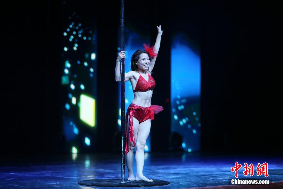 Pole Dance Championship held in Tianjin