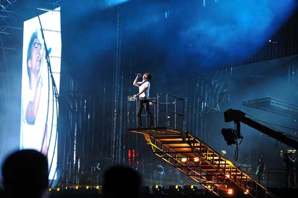 Live onstage, and at home