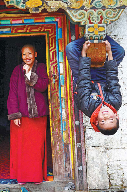 Nun gives gift of language