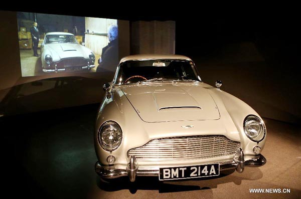 Bond In Motion exhibition held at London Film Museum