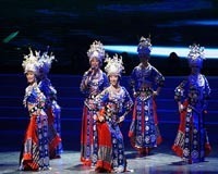 German dance resembles Chinese <EM>Thousand-Hand Guanyin</EM>