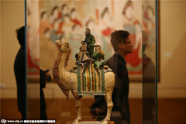 Silk Road exhibition opens to the public