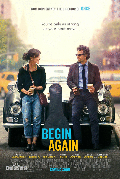 'Begin Again' to make noise on mainland