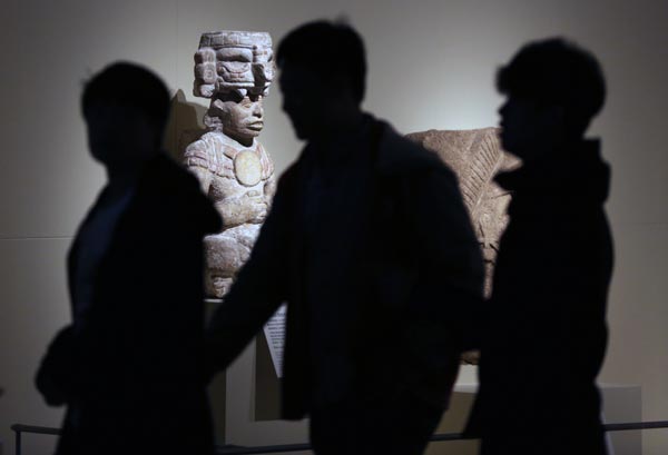 Mayan exhibition shows 'similarities' with Chinese