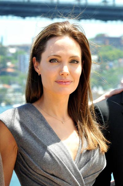 Angelina Jolie promotes 'Unbroken' in Sydney
