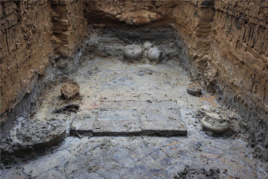 Ancient tomb from Six Dynasties discovered in Jiangxi