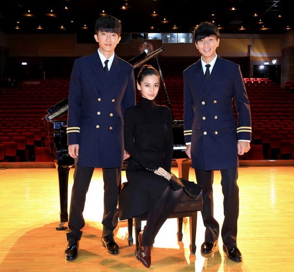 Angelababy joins JJ Lin's new MV shooting