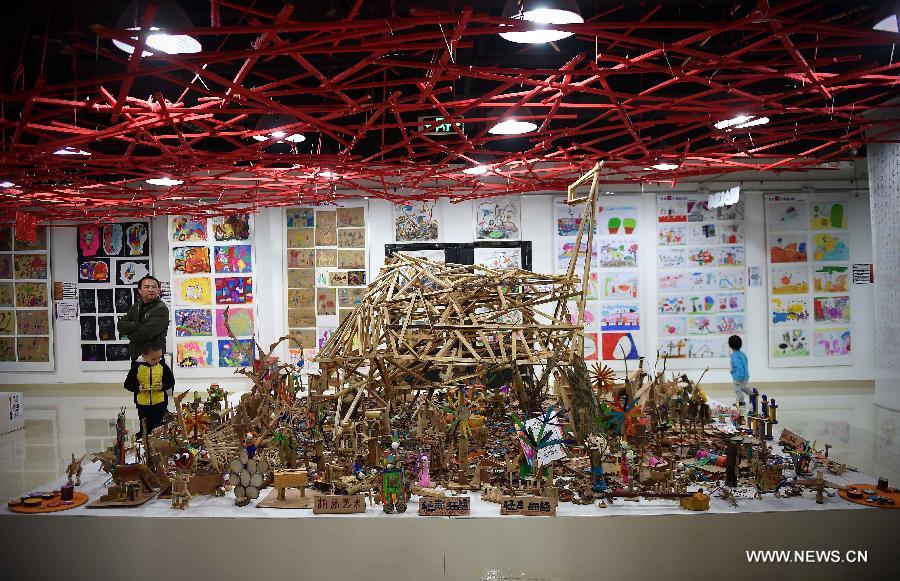 Exhibition of children's creative ideas held in Haikou