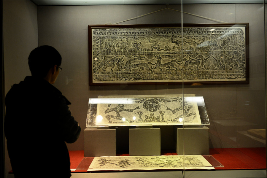 Ancient musical instruments on display in Hangzhou