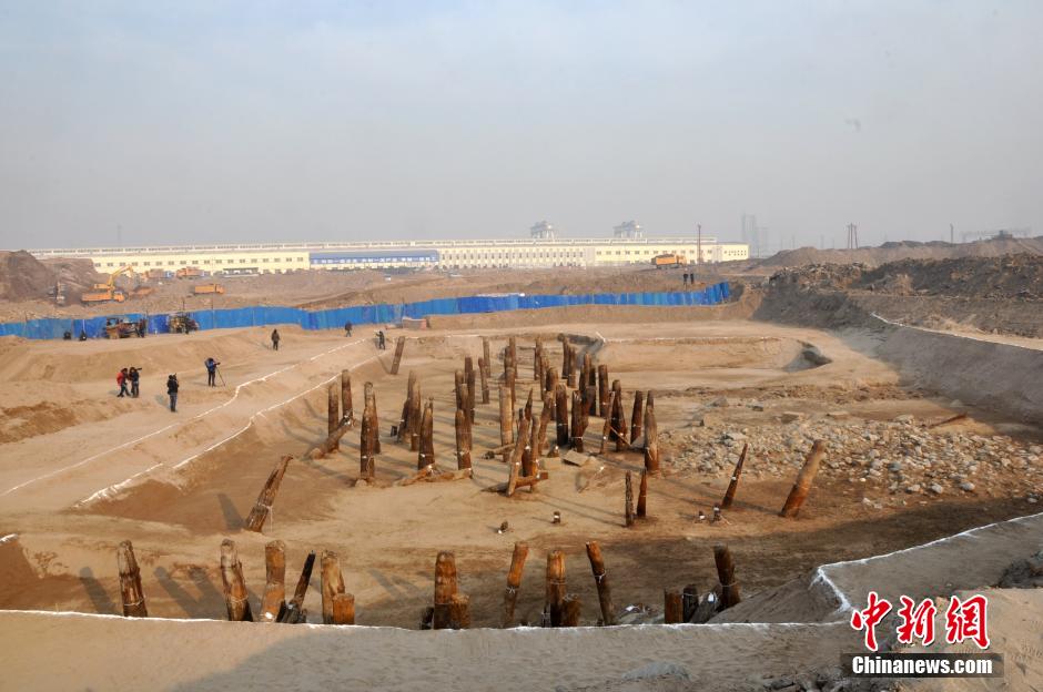 Ruins of ancient bridges discovered in Xi'an