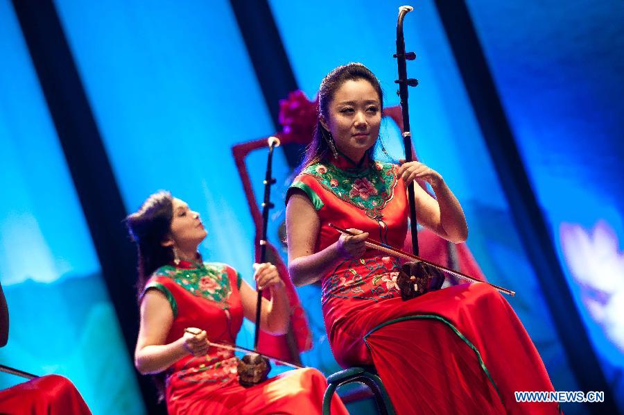Musicians take part in Gala Concert to celebrate Chinese New Year in Chile