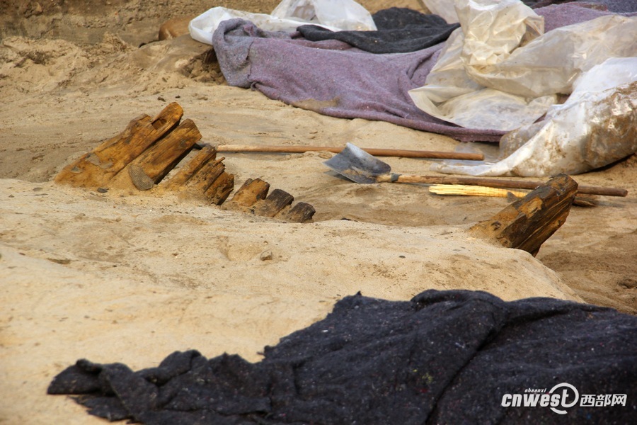 Ancient ship wreckage discovered in Xi'an