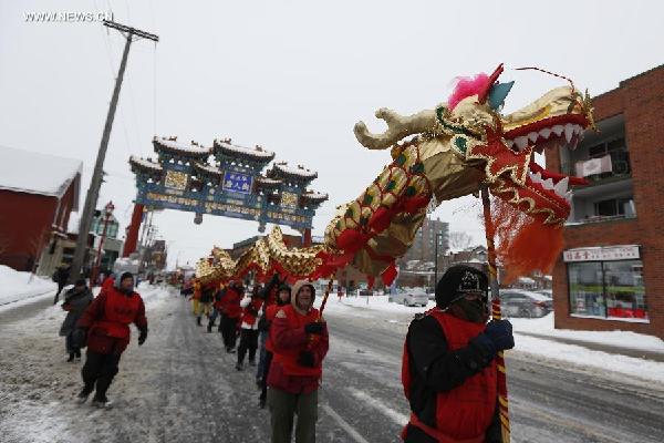 Ottawa's Chinatown celebrates Lunar New Year with Lion Dance parade