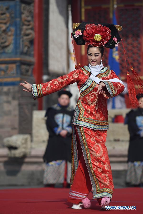 Court play staged in Shenyang Palace Museum