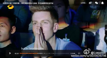 Handsome foreign viewer on hit TV show goes viral