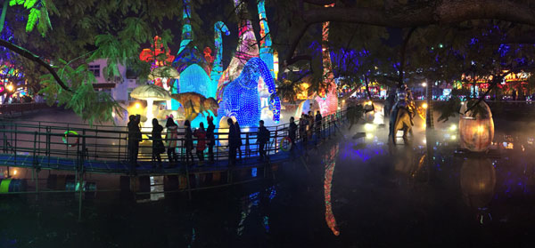 A sea of lanterns at Zigong festival