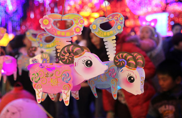 A sea of lanterns at Zigong festival