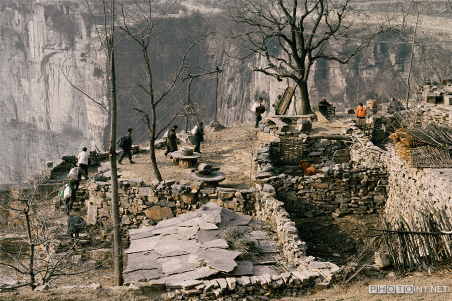 Photos capture village life in the Taihang Mountain