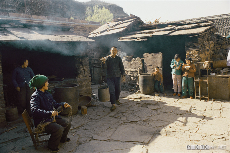 Photos capture village life in the Taihang Mountain