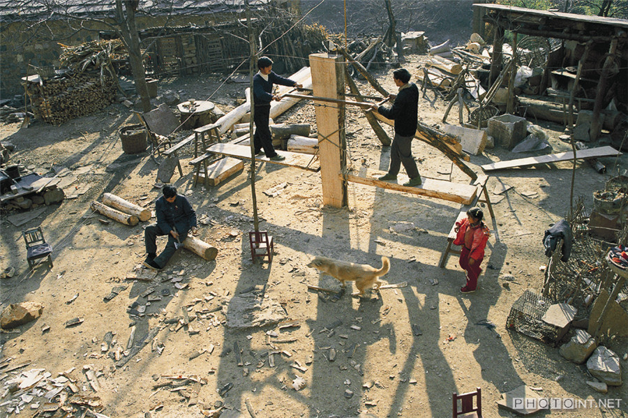 Photos capture village life in the Taihang Mountain