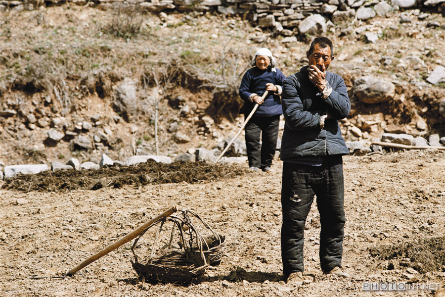 Photos capture village life in the Taihang Mountain