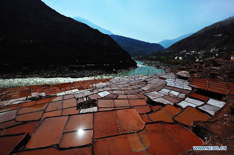 Oldest method of salt production seen in Tibet