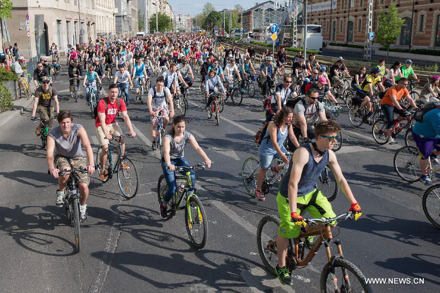 Event 'I Bike Budapest' held in Budapest