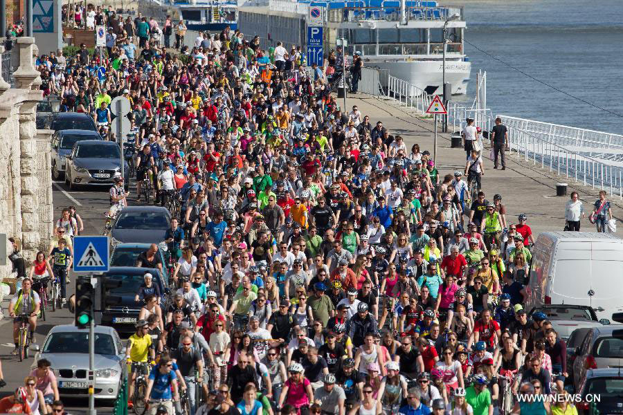 Event 'I Bike Budapest' held in Budapest