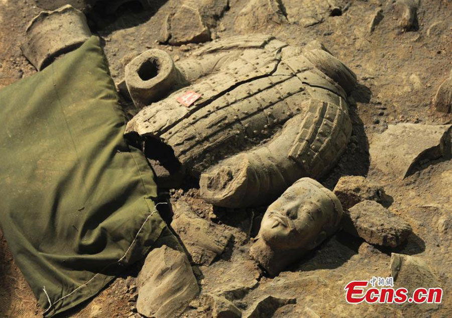 Terracotta Warrior Army site starts new excavation