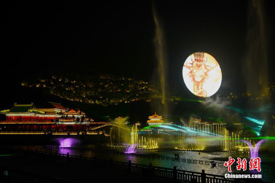 World's Largest Laser Light Show Premieres in Zhejiang