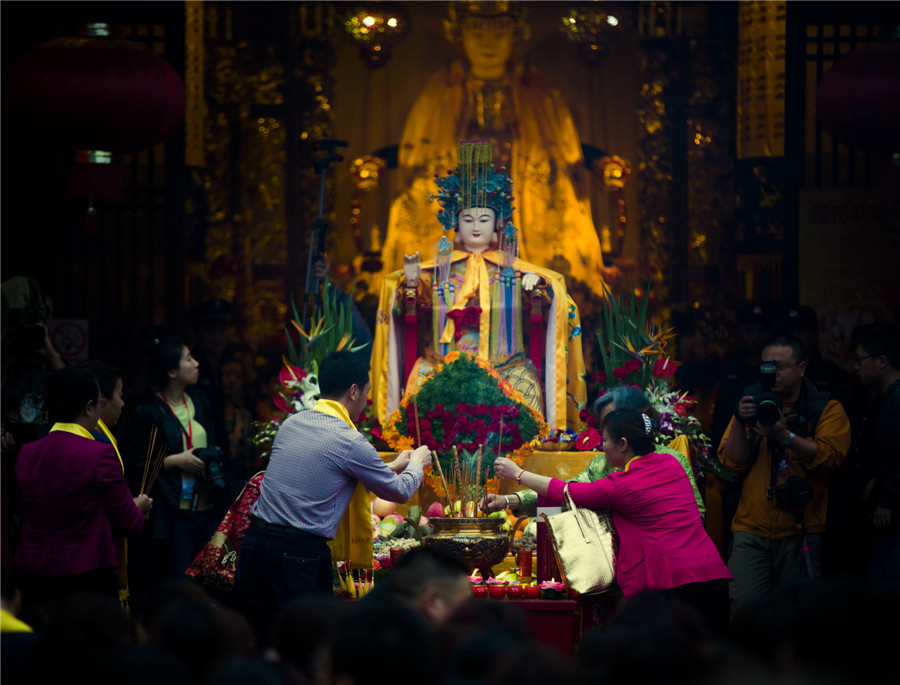 Temple fair of Goddess Mazu opens in Nanjing