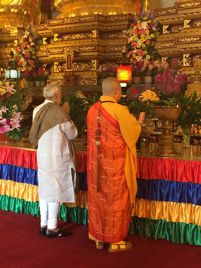 Why Modi visited Daxingshan Temple and Ci’en Temple