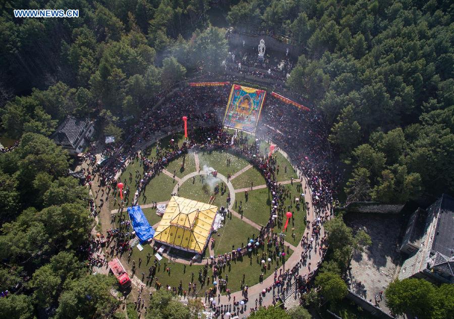 Pilgrimage fair festival held in China's Sichuan